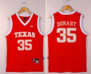 Maillot De Basket NCAA University of Texas Kevin Durant 35 Engrener Orange